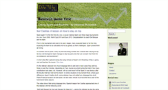 Desktop Screenshot of businessgametime.com