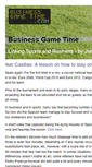 Mobile Screenshot of businessgametime.com